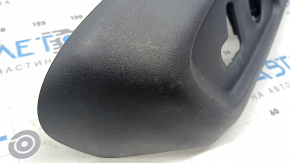 Left side driver's seat trim for a Jeep Compass 17-25, black, electrically powered, scratches, worn, dented mount