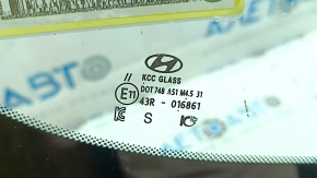 Hyundai Ioniq 5 22-24 windshield without rain sensor and projection, sand