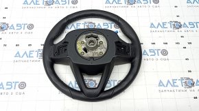 BMW X7 G07 19-22 black leather steering wheel with heated paddle shifters, driving assist, Sport, with wiring, dented