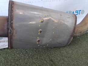 Exhaust pipe with barrel for BMW X7 G07 19-22 3.0T with throttle body, dented barrel and resonator