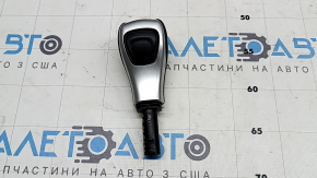 Jeep Compass 22-25 leather gear knob, gray trim, scratches