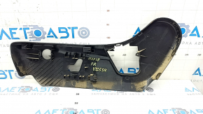 Right side passenger seat trim for a Jeep Grand Cherokee WK2 11-22, black, electrically powered, scratches, and wear.