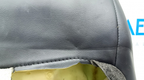 Upper passenger seat trim for a Jeep Grand Cherokee WK2 16-17, black leather, heated, dents, scratches, needs cleaning
