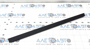 Upper trim panel door card rear left BMW X7 G07 19-22 under the curtain, black Schwarz leather, front