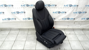 BMW X7 G07 19-22 passenger seat with airbag, electric, heated, leather, black, sport, scratches on the back