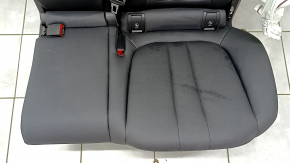 Rear seats, 2nd row, left, BMW X7 G07 19-22, without airbag, electric, heated, leather, black, with seat belt, shot, dented