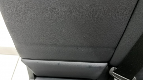 Rear seats, 2nd row, left, BMW X7 G07 19-22, without airbag, electric, heated, leather, black, with seat belt, shot, dented