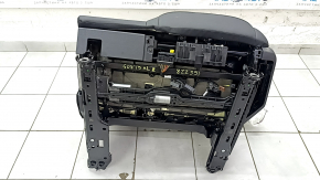 Rear seats, 2nd row, left, BMW X7 G07 19-22, without airbag, electric, heated, leather, black, with seat belt, shot, dented