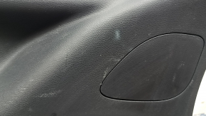 Jeep Compass 17-24 lower tailgate trim is black, scratches, plastic on the mount has turned white, plastic has turned white