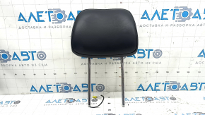 Front left headrest for Jeep Grand Cherokee WK2 14-22, black leather, scratches on plastic