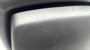 Front left headrest for Jeep Grand Cherokee WK2 14-22, black leather, scratches on plastic