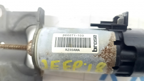 Jeep Grand Cherokee WK2 14-22 passenger seat longitudinal adjustment motor with bracket, without frame
