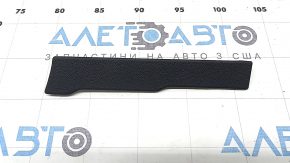 Upper trim panel door card rear left BMW X7 G07 19-22 under the curtain, black Schwarz leather, rear