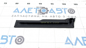 Upper trim panel door card rear right BMW X7 G07 19-22 under the curtain, black Schwarz leather, rear