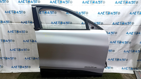 Front right door assembly for Ford Mustang Mach-E 21-23, white, A3, bumps, scratches