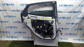 Rear left door assembly for Ford Mustang Mach-E 21-23, white A3, scratches, dents