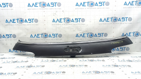 Jeep Compass 22-25 tailgate trim panel under glass with chrome molding, scratches on the molding