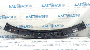 Jeep Compass 22-25 tailgate trim panel under glass with chrome molding, scratches on the molding