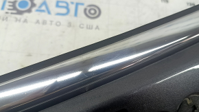 Jeep Compass 22-25 tailgate trim panel under glass with chrome molding, scratches on the molding