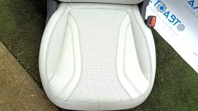 Ford Mustang Mach-E 21-25 passenger seat with airbag, electric, heated, memory, gray leather, cleanable