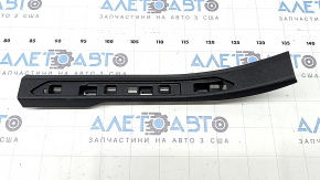 Rear right door sill trim for BMW X7 G07 19-25 Black