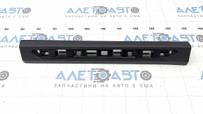 Front left door sill trim for BMW X7 G07 19-25 Black, scratches