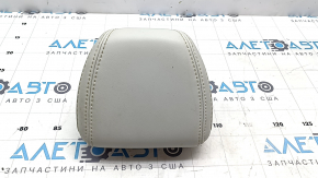 Rear center headrest, 2nd row, Ford Mustang Mach-E 21-25, gray leather