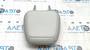 Rear left headrest, 2nd row, Ford Mustang Mach-E 21-25, gray leather