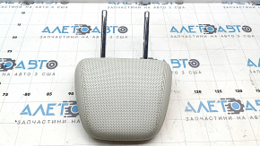 Rear left headrest, 2nd row, Ford Mustang Mach-E 21-25, gray leather