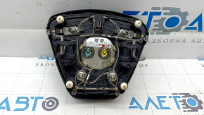 Black steering wheel airbag for the driver's side of the Ford Mustang Mach-E 21-23 with a black emblem