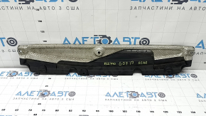 Rear bumper guard, central, BMW X7 G07 19-24, without towbar, cracked