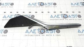 Rear right door trim panel for BMW X7 G07 19-22 black wood/bronze with chrome and backlight