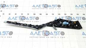 Rear right door trim panel for BMW X7 G07 19-22 black wood/bronze with chrome and backlight