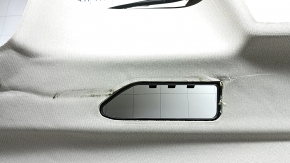 BMW X7 G07 19-25 headliner for panoramic windows and 3rd row air vents, Elfenbein-Weiss, creases, scratches, tears, dented, dry cleanable