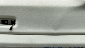 BMW X7 G07 19-25 headliner for panoramic windows and 3rd row air vents, Elfenbein-Weiss, creases, scratches, tears, dented, dry cleanable