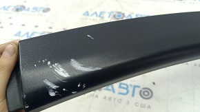 Jeep Compass 17-24 rear left fender arch trim, structure, scratches, needs cleaning