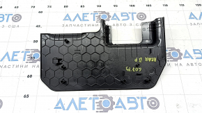 Rear seat runner cover, 2nd row, rear center, BMW X7 G07 19-25, black