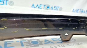 Ford Mustang Mach-E 21-24 front bumper upper molding for camera, gloss black, broken mount, scratches