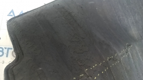 Nissan Rogue 21-25 black trunk mat for 2 rows, scuffed, cracked