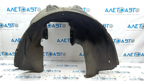 The rear right fender liner of a 2021-23 Ford Mustang Mach-E has a torn mount.
