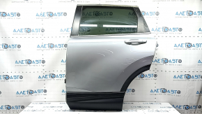 Rear left door assembly for Honda CRV 17-22 silver NH830M, tinted, with a bumper