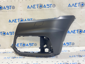 Bare front bumper, left side, Audi Q5 80A 18-20, without parking sensors, under headlight washer