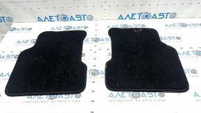 Set of Jeep Compass 17-24 floor mats, black, type 1, for cleaning