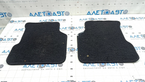 Set of Jeep Compass 17-24 floor mats, black, type 1, for cleaning