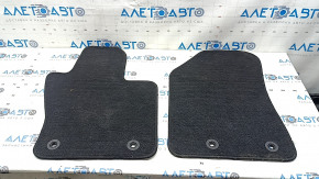 Set of Jeep Compass 17-24 floor mats, black, type 1, for cleaning