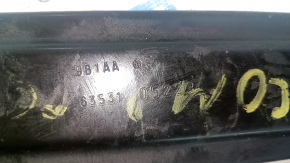 Left radiator bracket for Jeep Compass 23-25 2.0T is dented and cracked.
