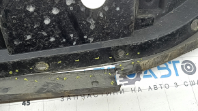 Jeep Compass 22-25 front bumper lip: structure, tears, scratches, cracks, scuffs