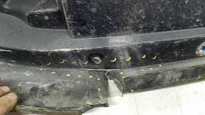 Jeep Compass 22-25 front bumper lip: structure, tears, scratches, cracks, scuffs