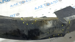 Jeep Compass 22-25 front bumper lip: structure, tears, scratches, cracks, scuffs