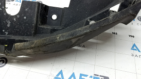 Jeep Compass 22-25 front bumper lip: structure, tears, scratches, cracks, scuffs